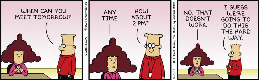 Dilbert Cartoon